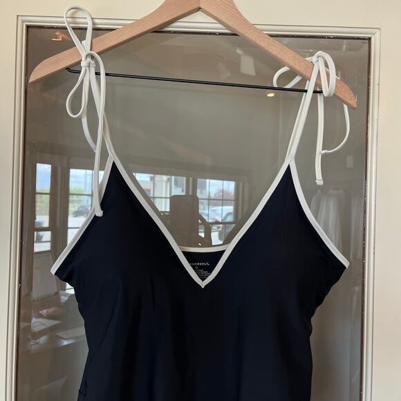 Summersalt The Contrast Strap Backflip One Piece Swimsuit Black White Size 12‎ - Picture 4 of 13